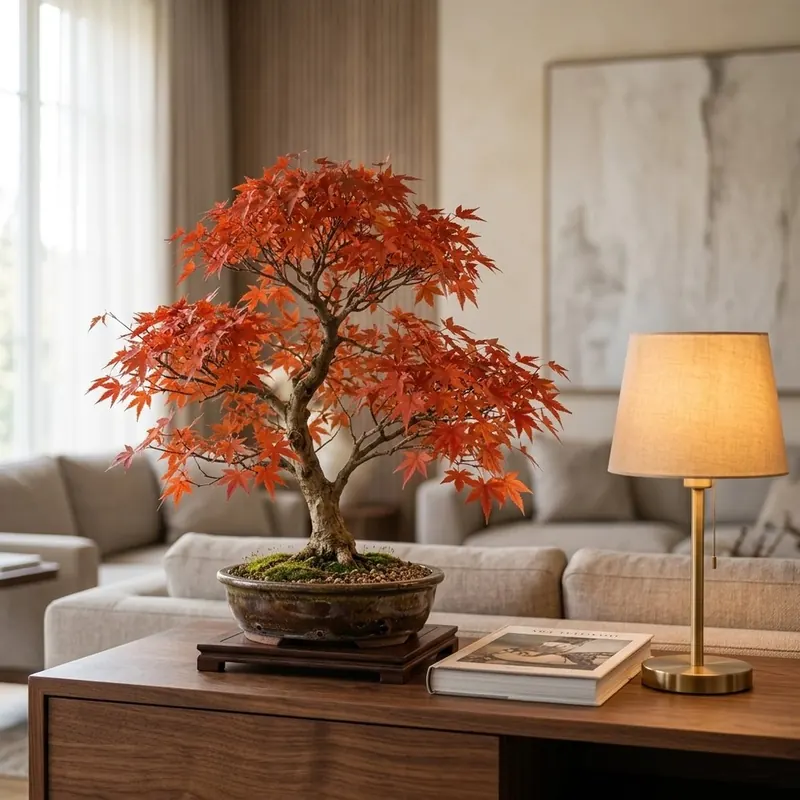 Akçaağaç Bonsai - Mekanda kullanım
