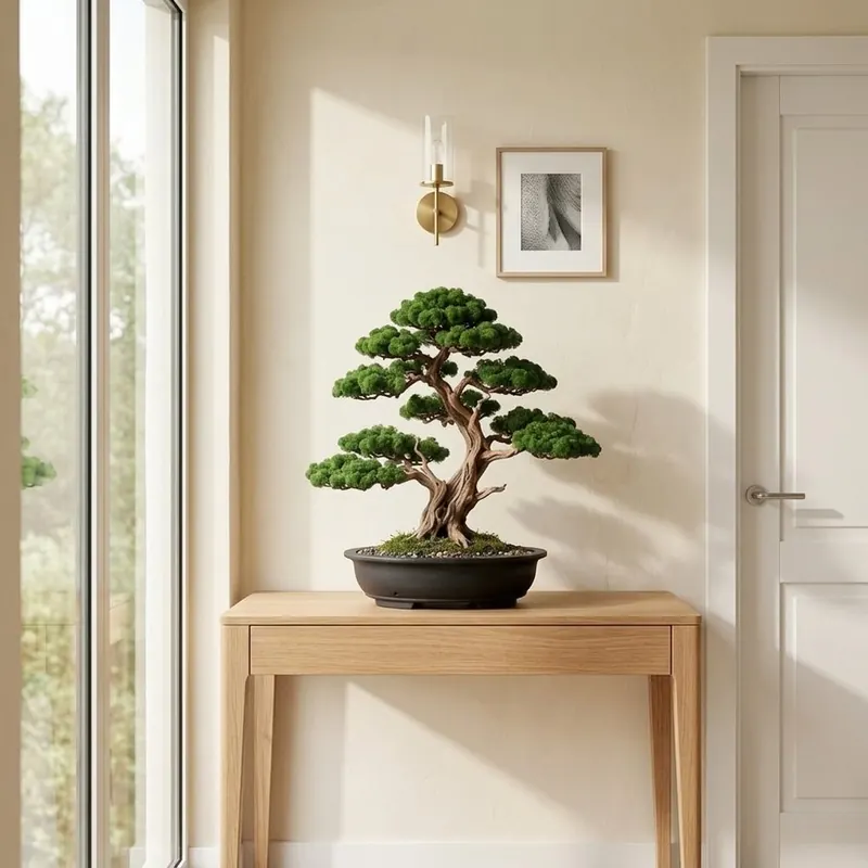 Bonsai Ağaç 01 - Ölçek / duvarda